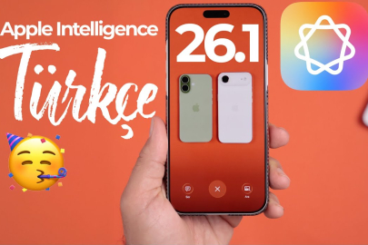 Apple Intelligence Türkçe oldu!